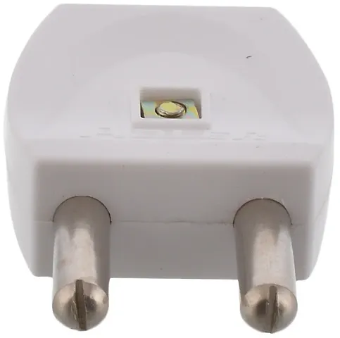 Pack Of 1 Two Pin Top Plug White