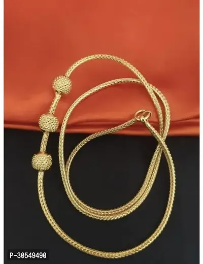 Stylish Golden Alloy Antique Agate Chains For Women