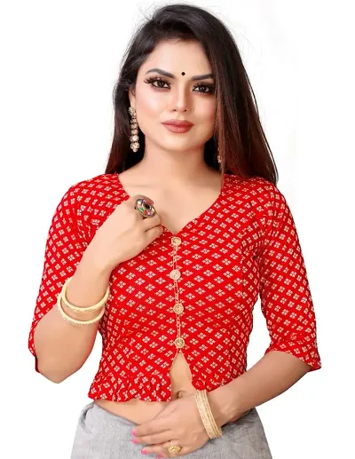 Classic Lycra Blouse for Women