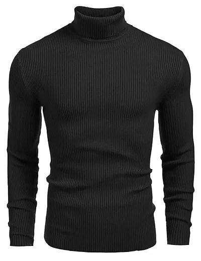 Beautiful Woolen High Neck Sweaters For Men