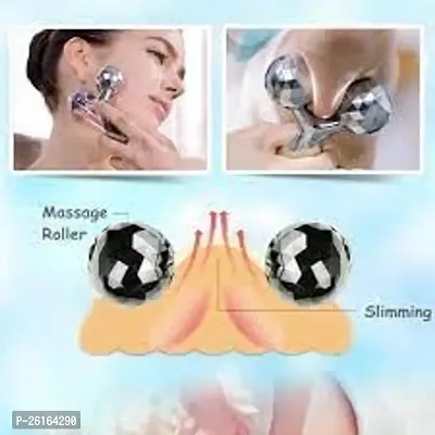 Solar Powered Face Body Roller Massager, 3D Roller Face Massager-thumb0