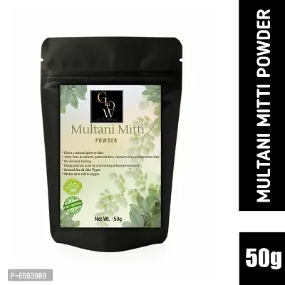 100% Natural Multani Mitti Powder-face pack (50g)-thumb0