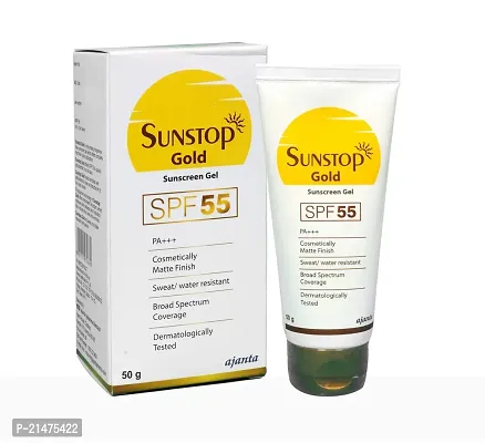 Sunstop Gold Sunscreen Gel SPF 55 50gm