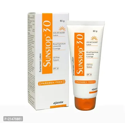 Sunstop 30 Sunscreen Lotion SPF 30 6)gm
