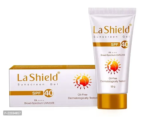 LA SHIELD Sunscreen Gel SPF 40 PA+++ 50gm-thumb0