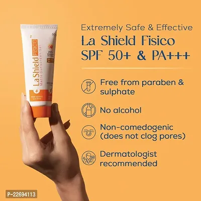 La Shield Fisico Matte Sunscreen Gel SPF 50+ PA+++ 50gm-thumb4