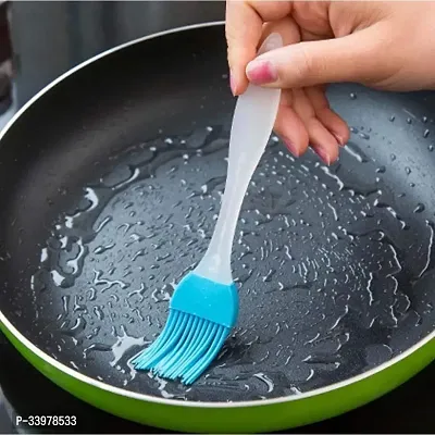 Oil Brush for Cooking  Silicone Brush for Oiling  Baking Essentials  Easy to Use-thumb0