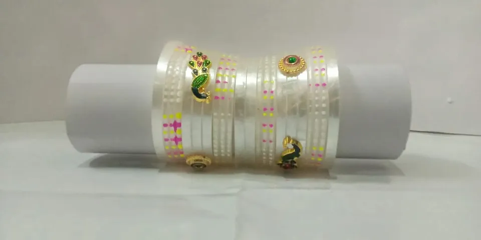 Stylish Plastic Bangles For Women Pack Of 3