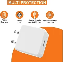 33 W SuperVOOC 5 A Wall Charger for Mobile with Detachable Cable  (White, Cable Included)-thumb3