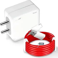 33 W SuperVOOC 5 A Wall Charger for Mobile with Detachable Cable  (White, Cable Included)-thumb1