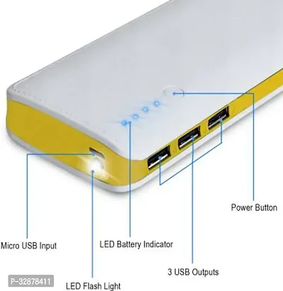 Exotic 12000mah 18 W Compact Pocket Size Power Bank-thumb3