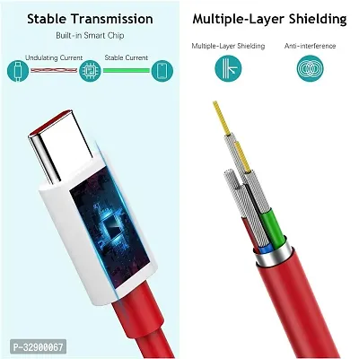 C2 C Data Cable Fast Charging Red Cable-thumb3