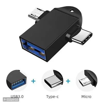 USB Type C, Micro USB, USB OTG Adapter  (Pack of 1)