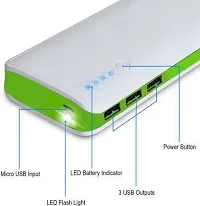 18 W Compact Pocket Size Power Bank  (GREEN, Lithium-ion, Fast Charging for Mobile, Earbuds, Smartwatch-thumb1