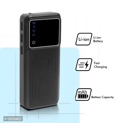 18 W Compact Pocket Size Power Bank  (BLACK, Lithium-ion, Fast Charging for Mobile, Earbuds, Smartwatch-thumb3