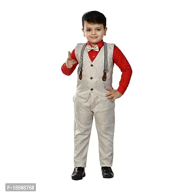V.K red Cotton clothing sets for boys (6months-10years) in different colours