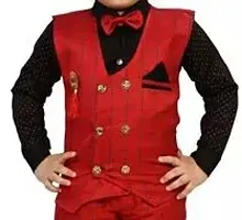 V.K. Trendy 3 piece suit for boys Ethnic Jackets-thumb1