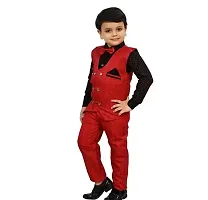 V.K. Trendy 3 piece suit for boys Ethnic Jackets-thumb3