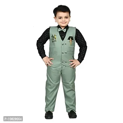V.K green satin clothing sets for boys (6months-10years) in different colours