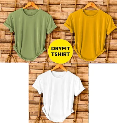 Combo of 3 dryfit t-shirt for men