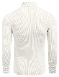 White Sweatshirts HighNeck For Men-thumb2