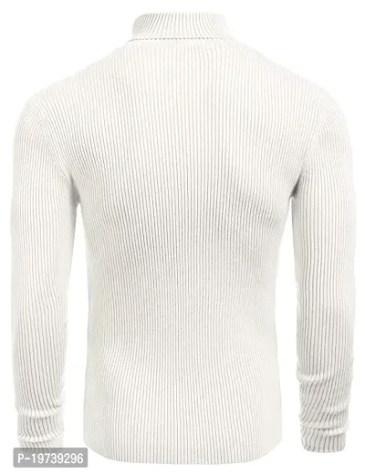 White Sweatshirts HighNeck For Men-thumb3