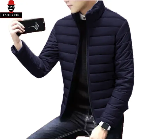 Stylish Bomber Full Sleeve Jacket For Men