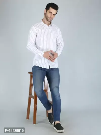 Classic Cotton Blend Casual Shirts for Men