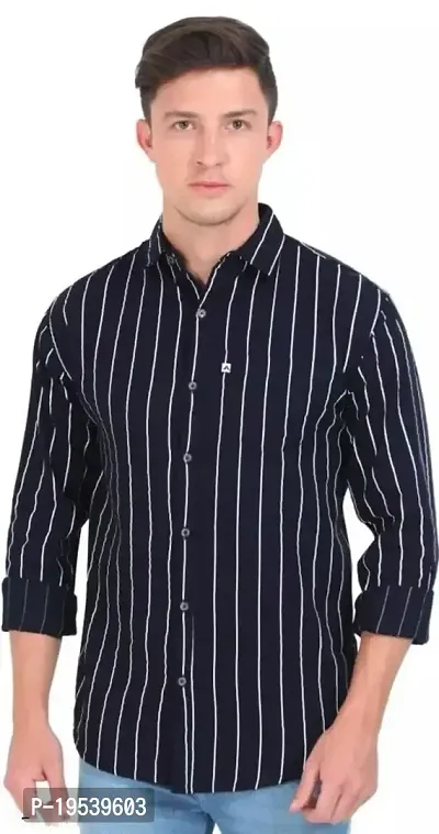 Classic Cotton Blend Casual Shirts for Men