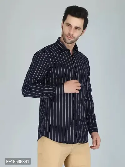 Classic Cotton Blend Casual Shirts for Men-thumb3