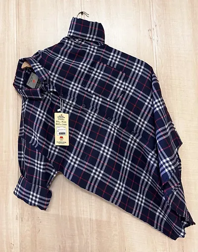 Hot Selling Cotton Blend Long Sleeves Casual Shirt 