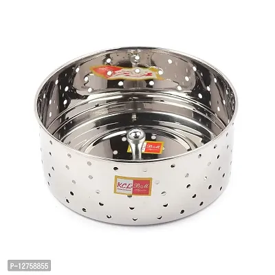 KCL Stainless Steel Round Paneer Maker/Mould/Strainer - 1 Unit (200 ML)