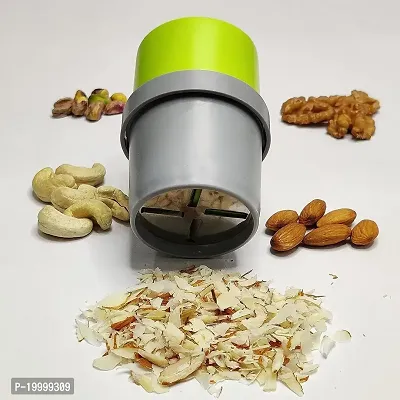 FLYFAR Dry Fruit and Almond Slicer Machine Dry Fruit Cutter, Slicer and Grater for Kitchen (Pack of 1), (Mullticolour).-thumb3