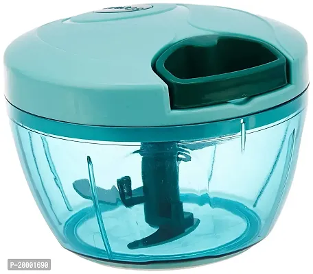 FLYFAR Plastic Compact Vegetable Chopper (350 ml, Green)-thumb0