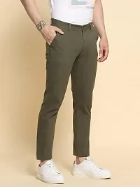 Classic Solid Casual Trouser for Men-thumb4