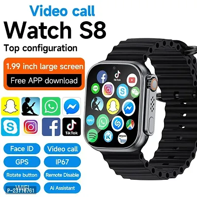 Modern Unisex Smart Watch With Bluetooth Calling