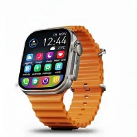 T800 ULTRA ORANGE SMART WATCH WITH WIRELESS CHARGER-thumb3