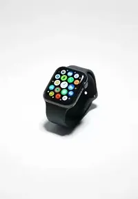 T500 Smart Watch with Bluetooth Calling and Super AMOLED Display. Smartwatch  (Black Strap, Free)@-thumb2