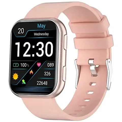 T500 Smart Watch with Bluetooth Calling and Super AMOLED Display. Smartwatch[pink]..