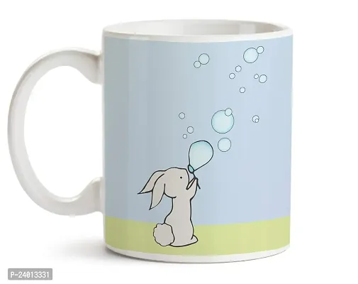 Cup Coffee Mug Comes With A Cute outside  Creative Morning Mug For Hot And Cold Tea Milk Coffee 350 ML