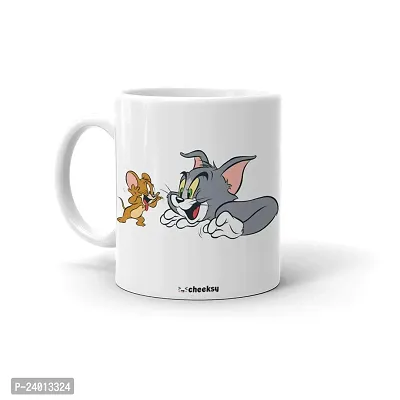 Cup Coffee Mug Comes With A Cute outside  Creative Morning Mug For Hot And Cold Tea Milk Coffee 350 ML