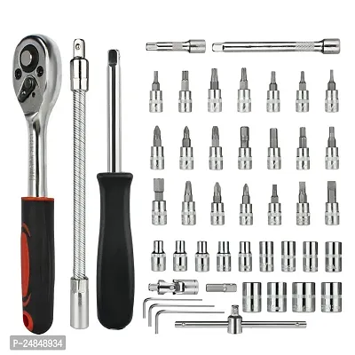 46 in 1 Pcs Multi Purpose Use with Key chain Vehicle Tool Kit-thumb2