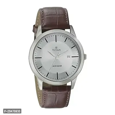 Silver Analog Watches For Men-thumb0