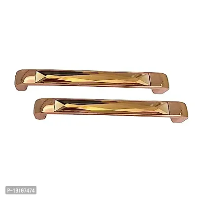 Premium Quality Cabinet Pull Bar Handle (5 Inch - 128Mm, Rose Gold) Pack Of 2