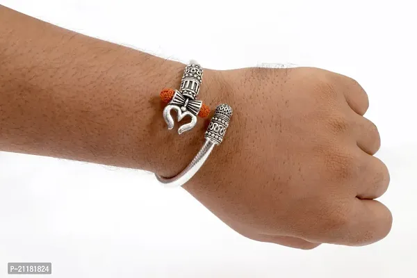 Alluring Silver Alloy Bracelets For Men-thumb4