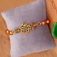 ethnic bracelet and mahadev blessing bracelet and positive energy for men and boy-thumb1