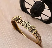 Stylish Golden Bracelets Kada For Men-thumb1