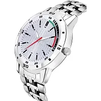 Medboo Tri White Dial Metal Men and Boys Watch-thumb2