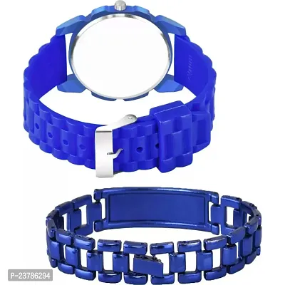 JMV Kacho Blue 126 Dial With King Blue Bracelet Men Pu Watch-thumb3