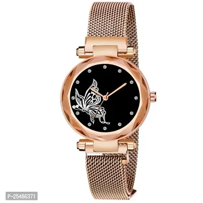 Medboo Rose Cash Megnet Rose Analog Women and Girls Watch-thumb2